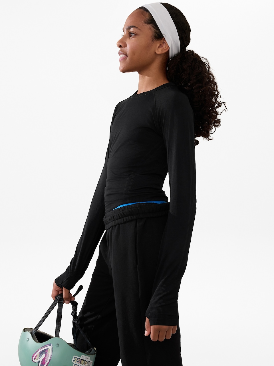 Athleta Girl Power Up Sport Length Top