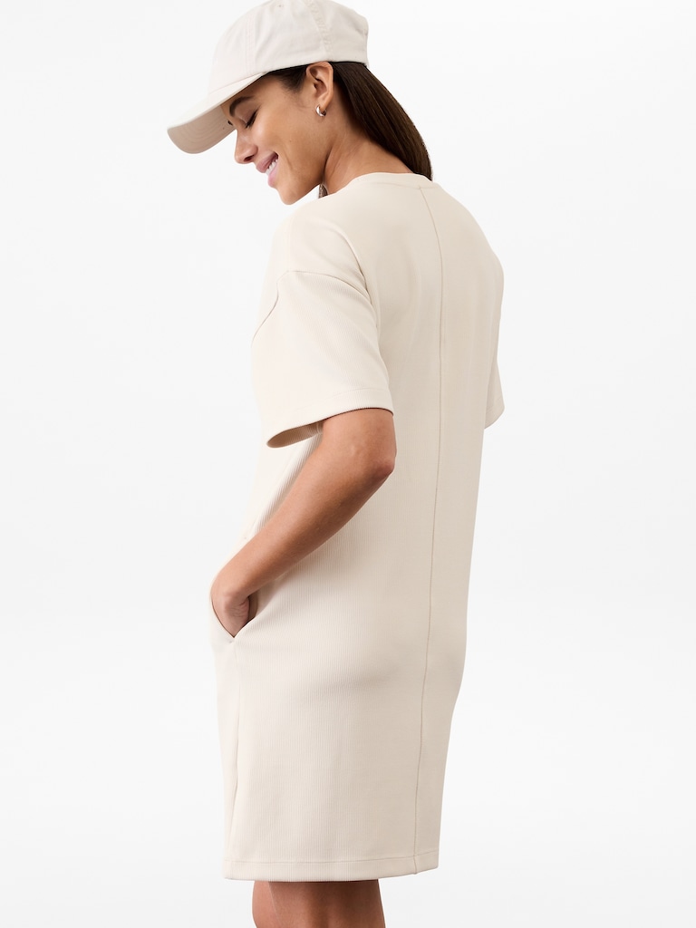 Seasoft Rib Tee Dress