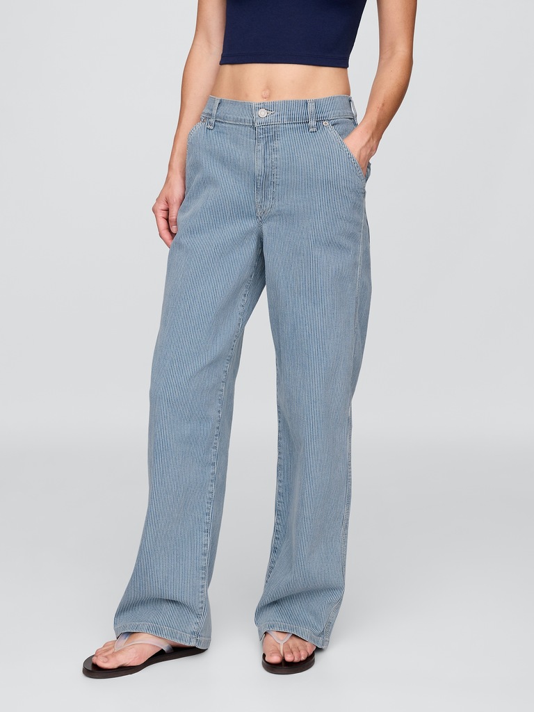 Mid Rise '90s Loose Jeans
