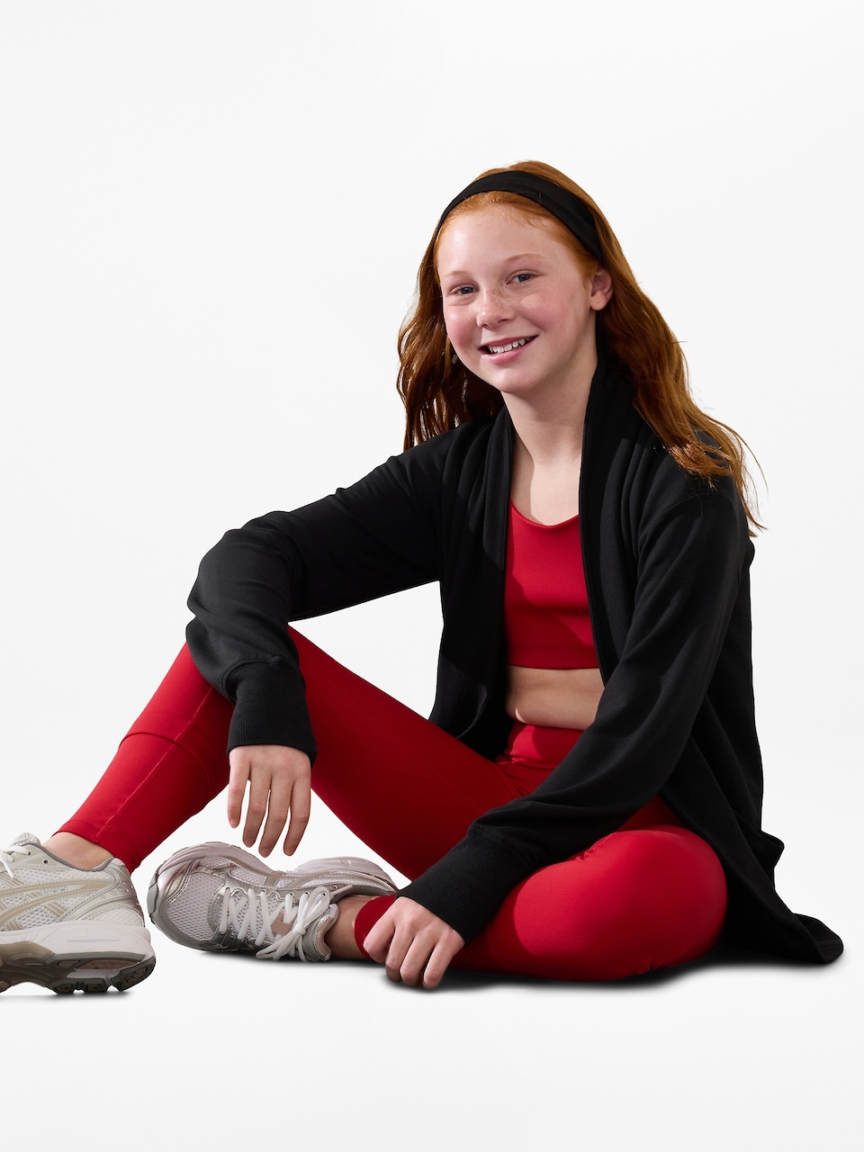 Athleta Girl Wrap 'n Roll Cardigan