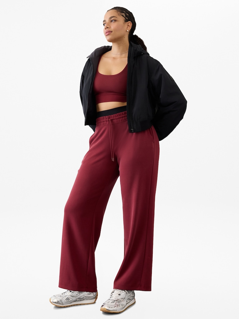 Seasoft Mid Rise Straight Pant