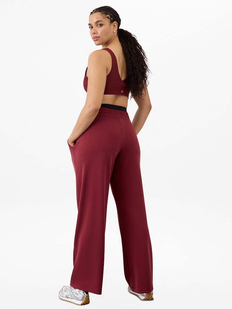 Seasoft Mid Rise Straight Pant