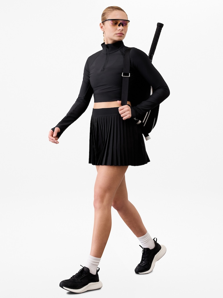 Match Point High Rise 13 1/2" Pleated Skort