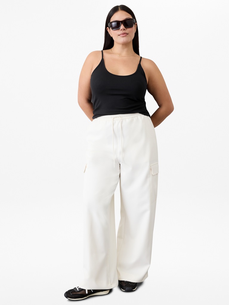 Signature Rib Thin Strap Tank