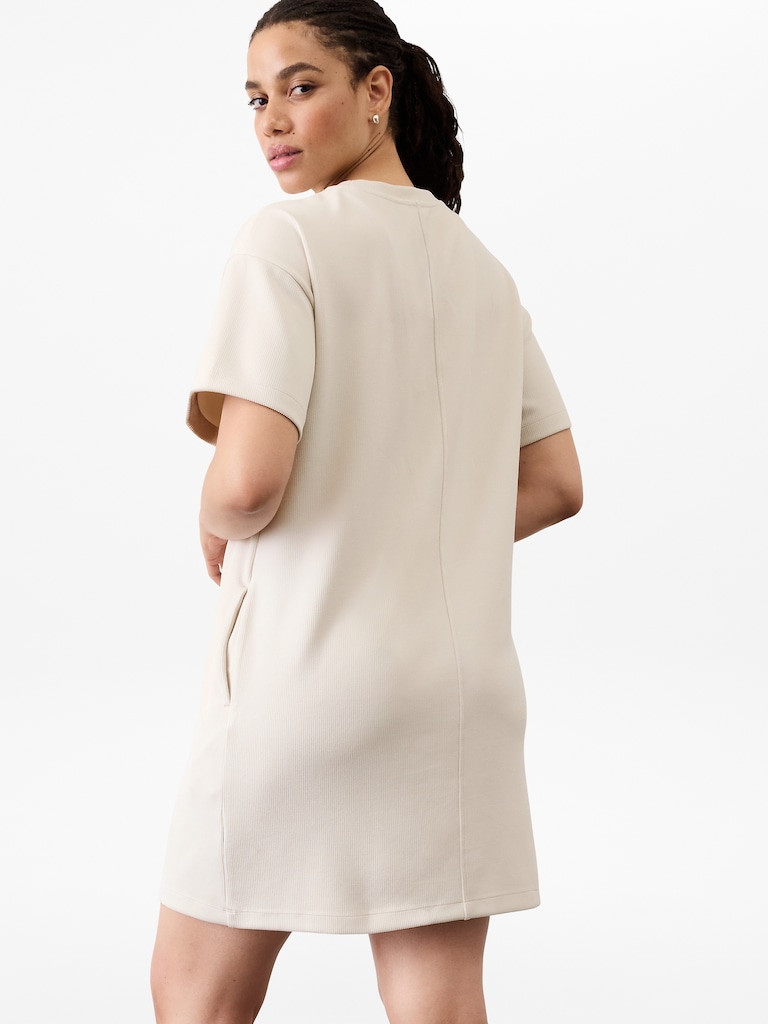 Seasoft Rib Tee Dress