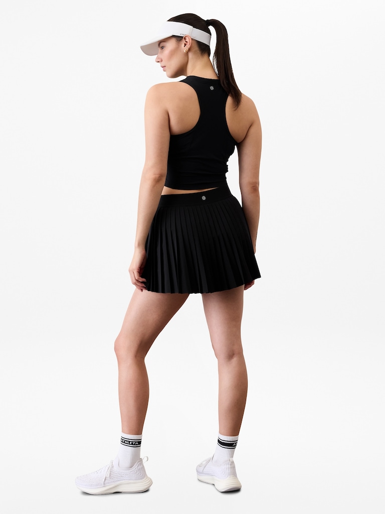 Match Point High Rise 13 1/2" Pleated Skort
