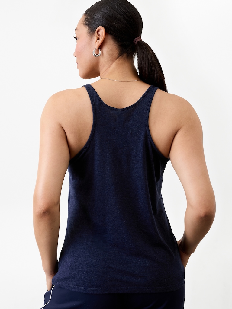 Getaway Linen Blend Tank