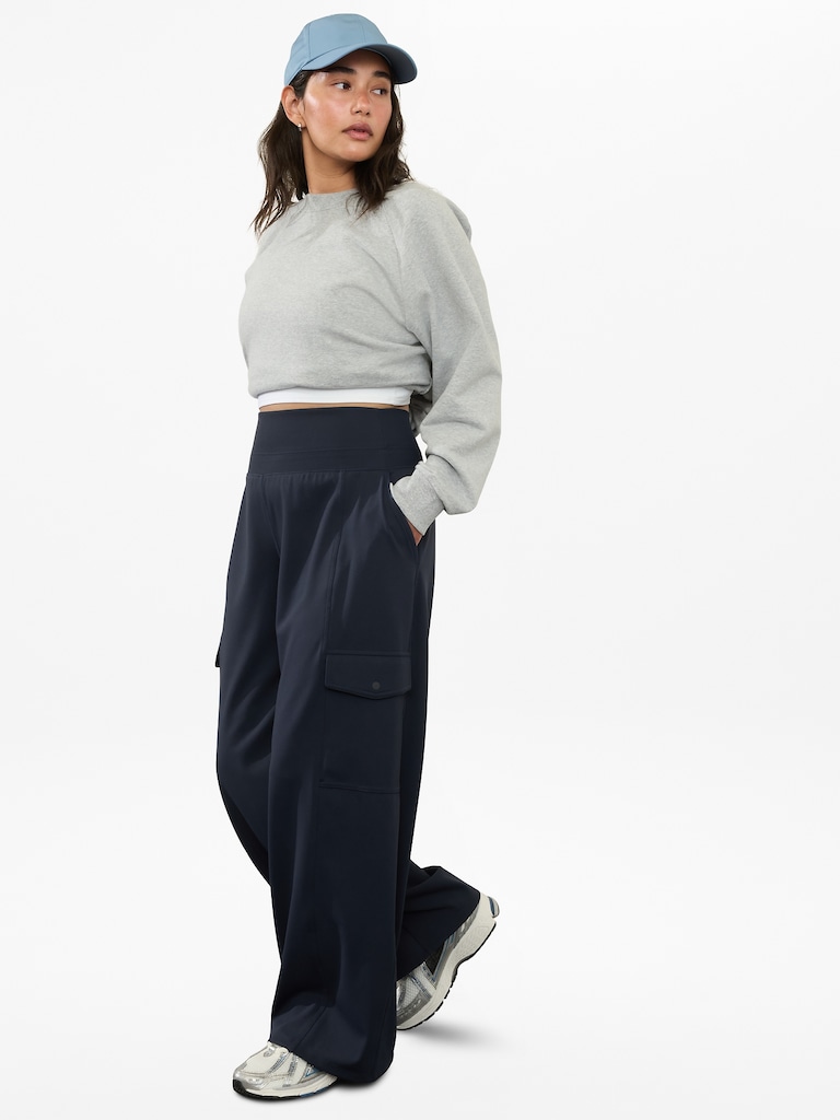 Venice High Rise Wide Leg Cargo Pant