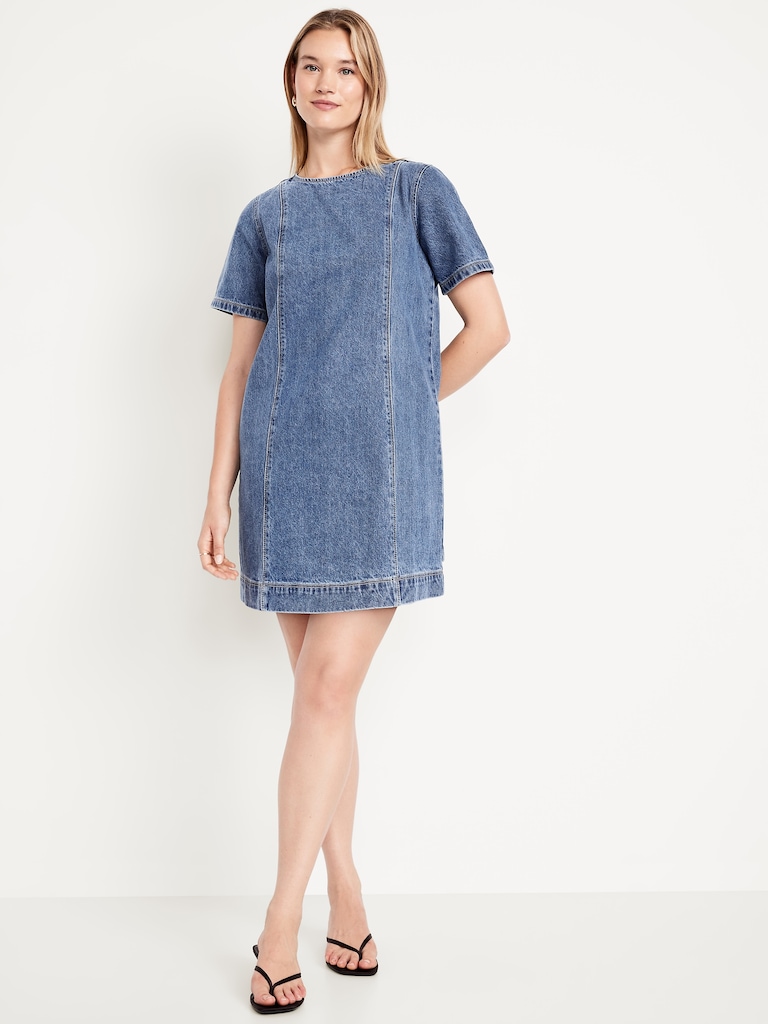 Denim Mini Dress