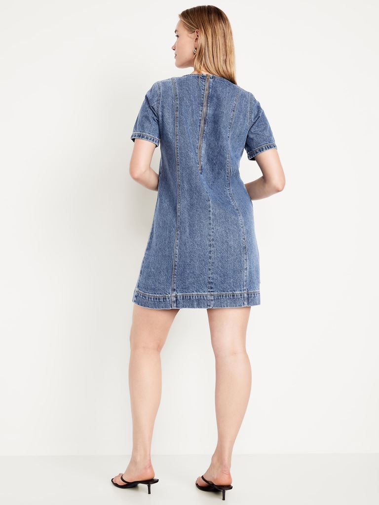 Denim Mini Dress
