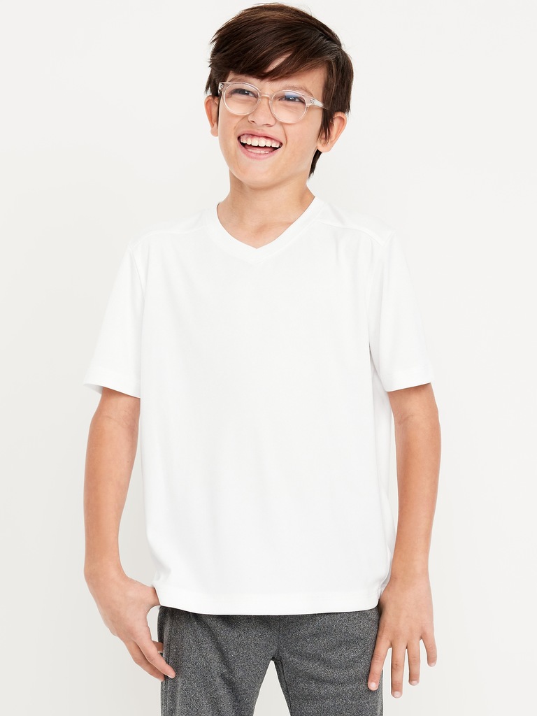 Short-Sleeve Go-Dry Cool Performance T-Shirt for Boys
