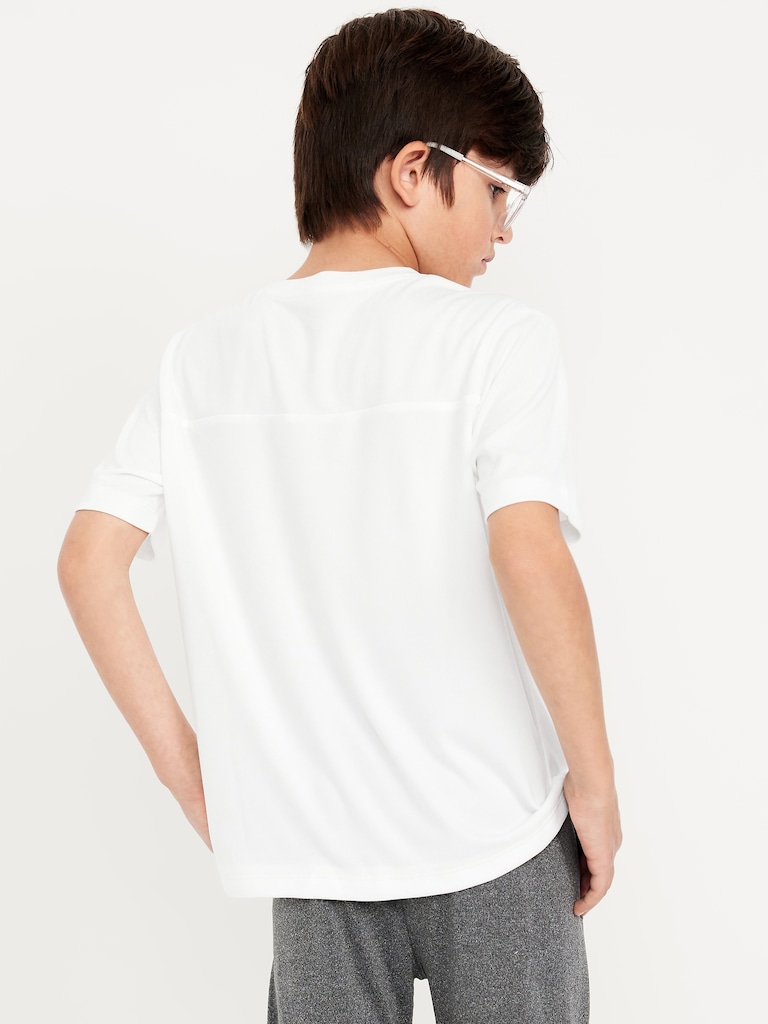 Short-Sleeve Go-Dry Cool Performance T-Shirt for Boys