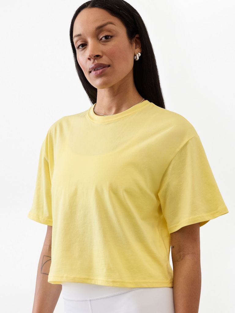 True Cotton Crop Tee