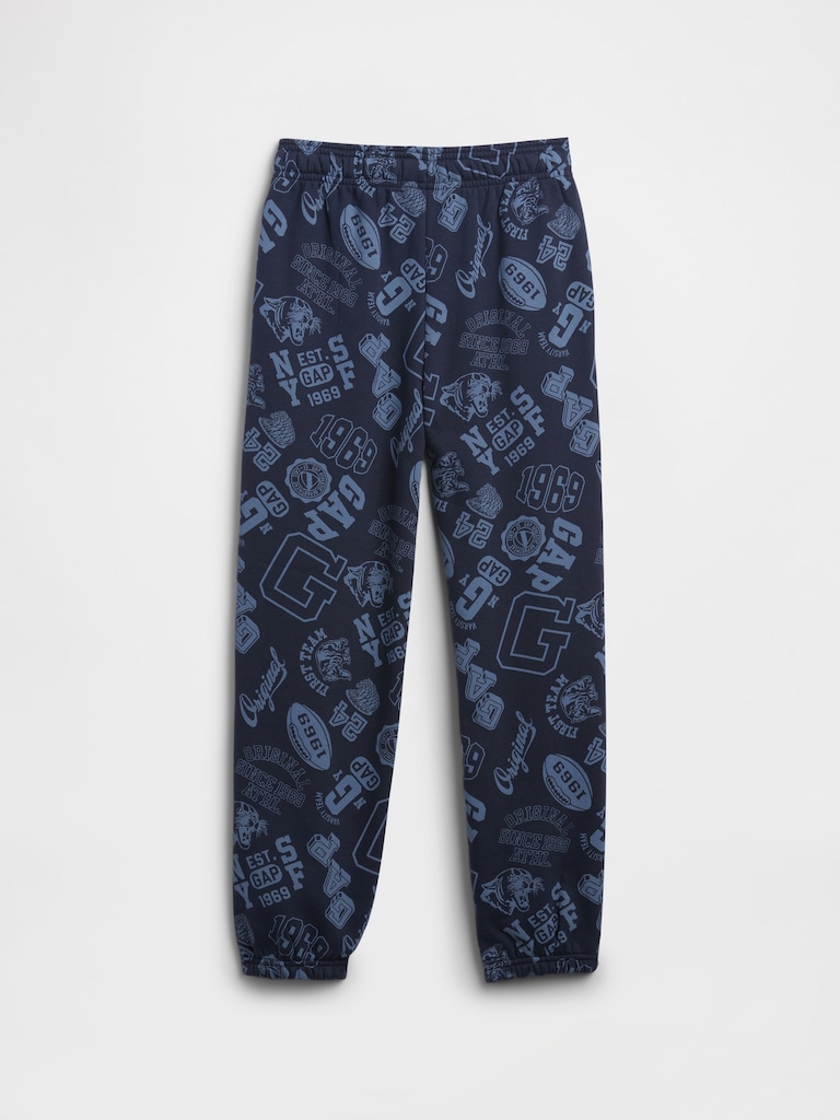 Kids Relaxed Gap Print Joggers