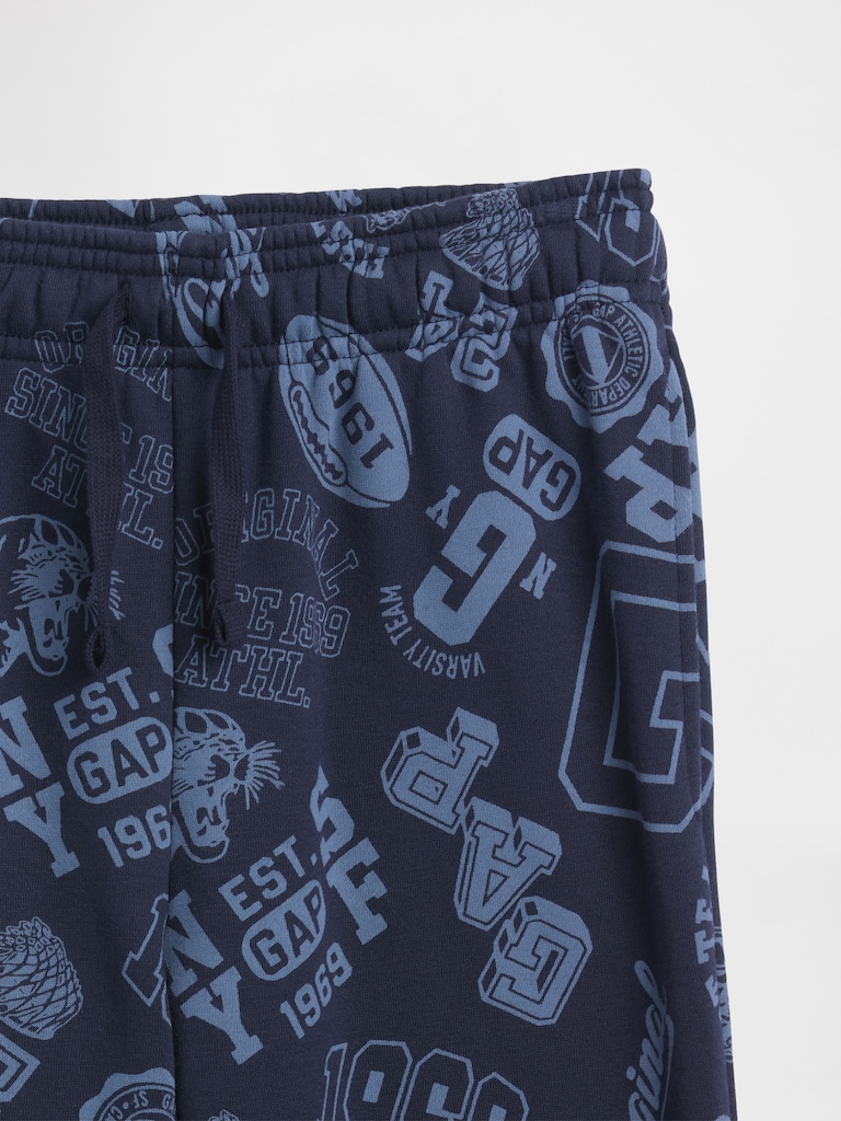 Kids Relaxed Gap Print Joggers