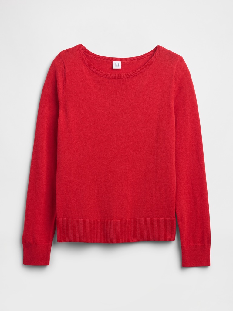 Relaxed Boatneck Sweater