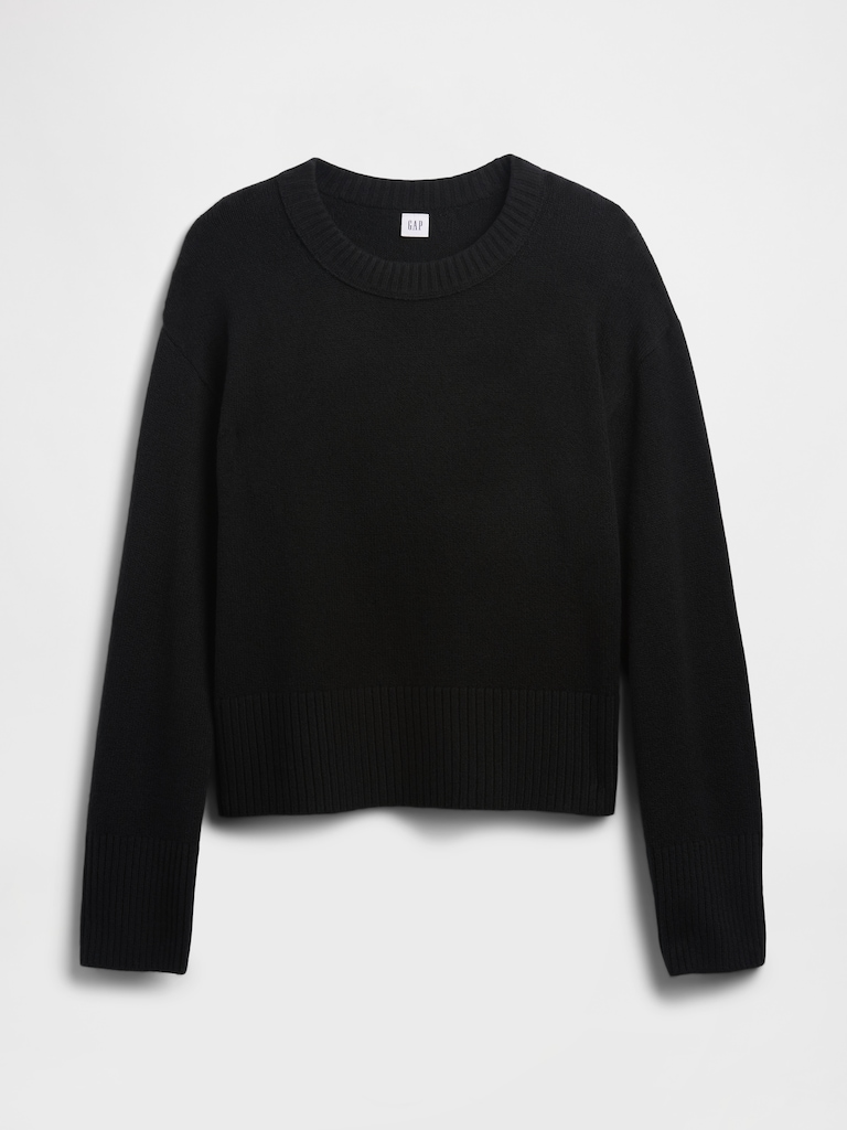 CashSoft Relaxed Crewneck Sweater