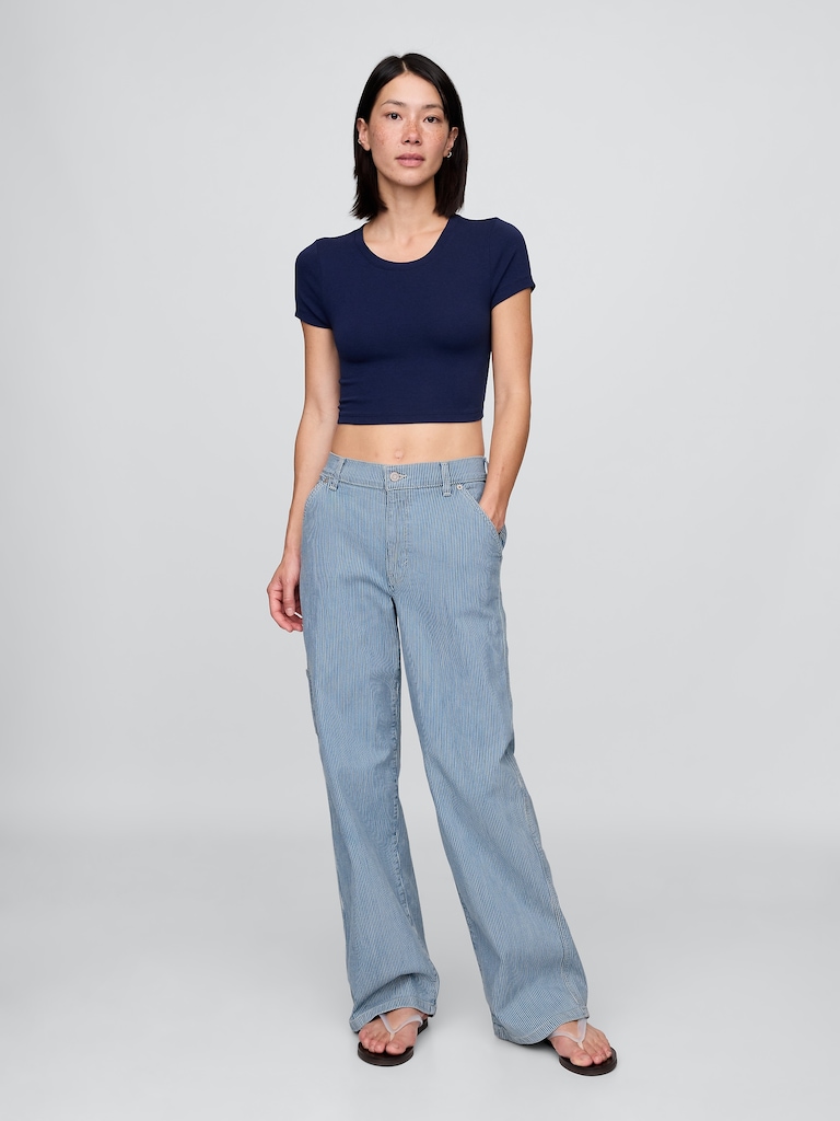 Mid Rise '90s Loose Jeans
