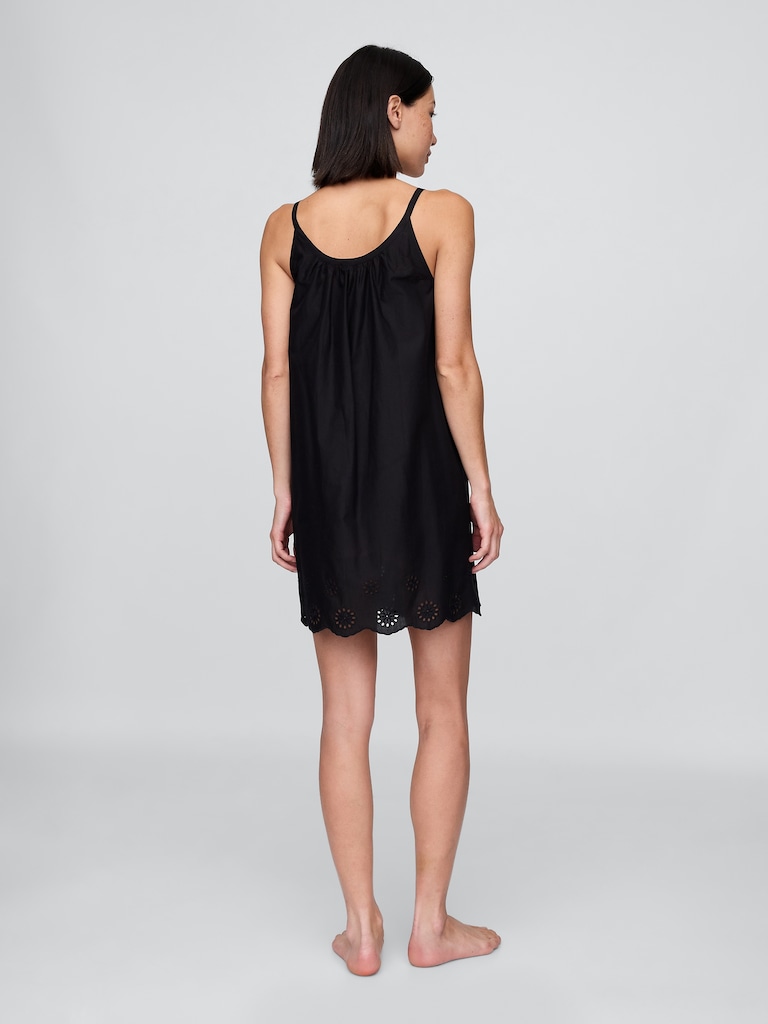 Eyelet Hem PJ Dress