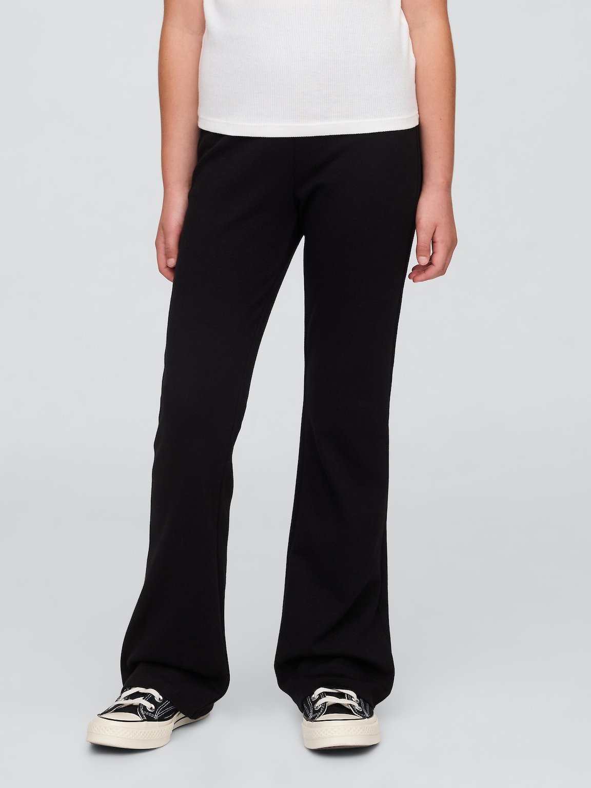 Kids Uniform Ponte Easy Flare Pants