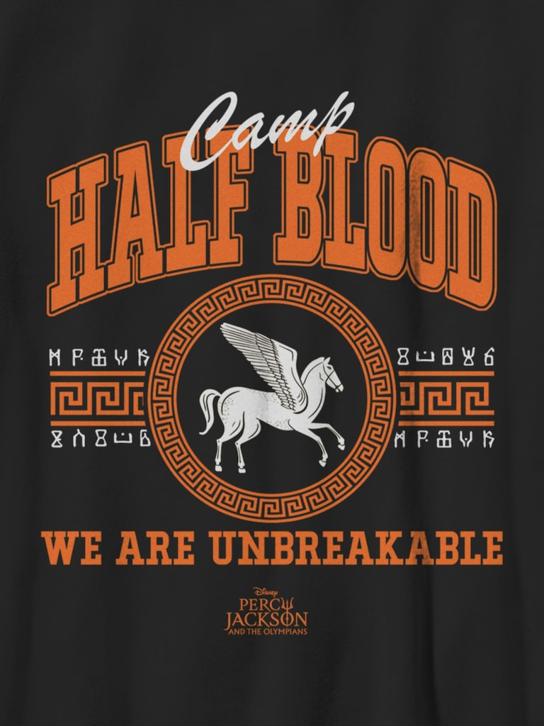 Percy Jackson Collegiate Half Blood Gender-Neutral Graphic T-Shirt for Kids