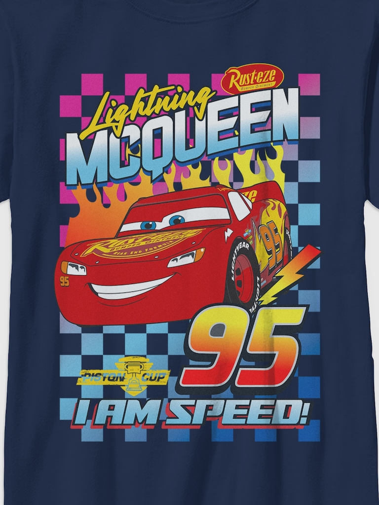 Cars Lightning Speed Gender-Neutral Graphic T-Shirt for Kids