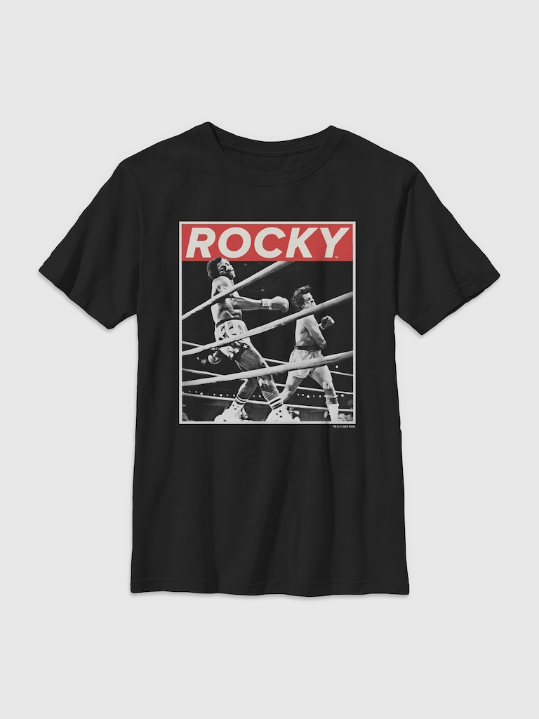 Rocky Savage Punch Gender-Neutral Graphic T-Shirt for Kids