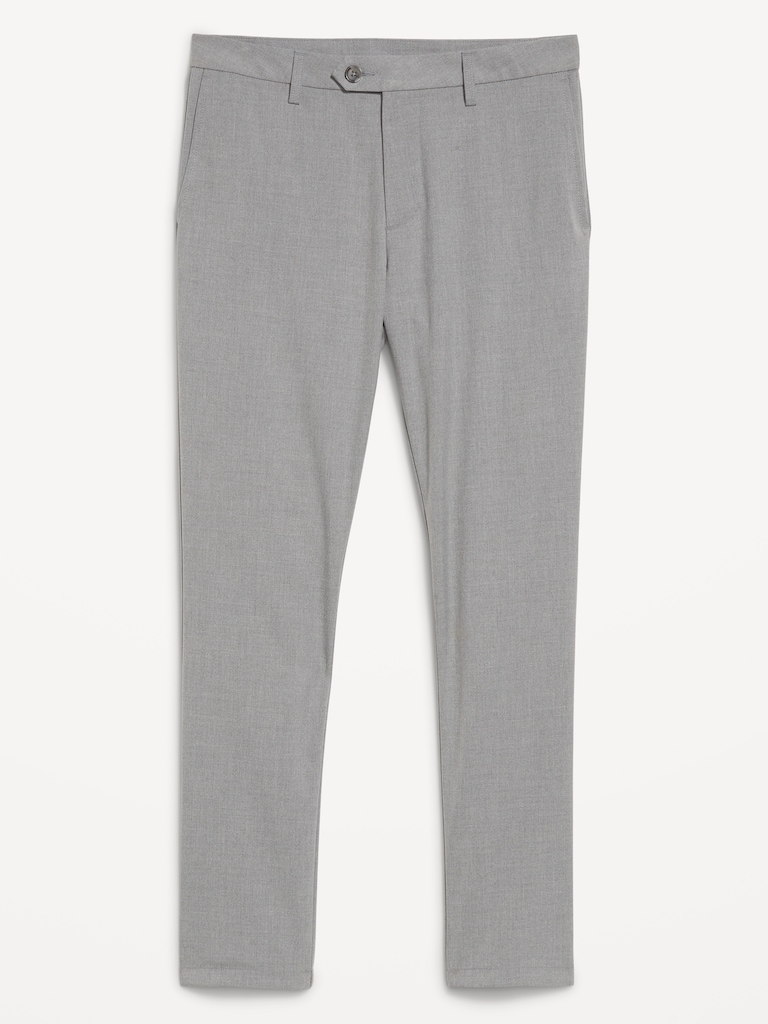 Slim-Fit Twill Dress Pants