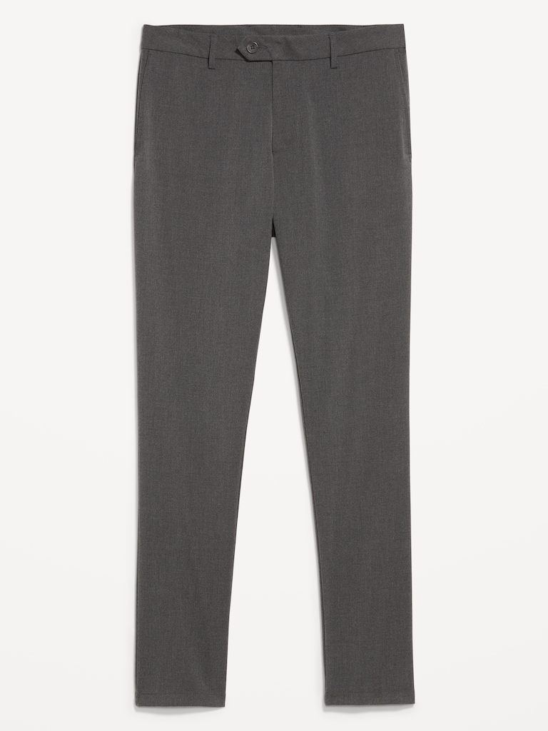 Slim-Fit Twill Dress Pants