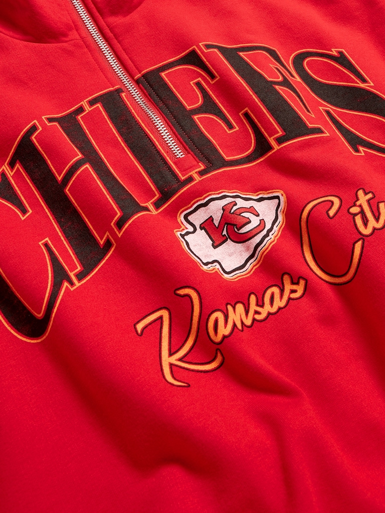 Kansas City Chiefs Half-Zip Sweatshirt