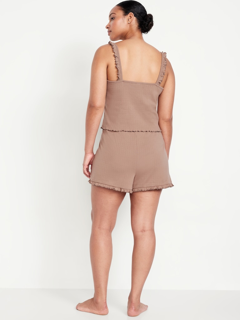 Pointelle Pajama Short Set