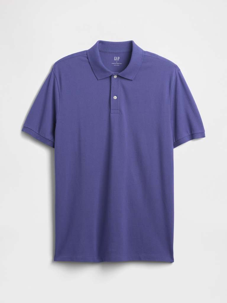 Stretch Pique Polo Shirt