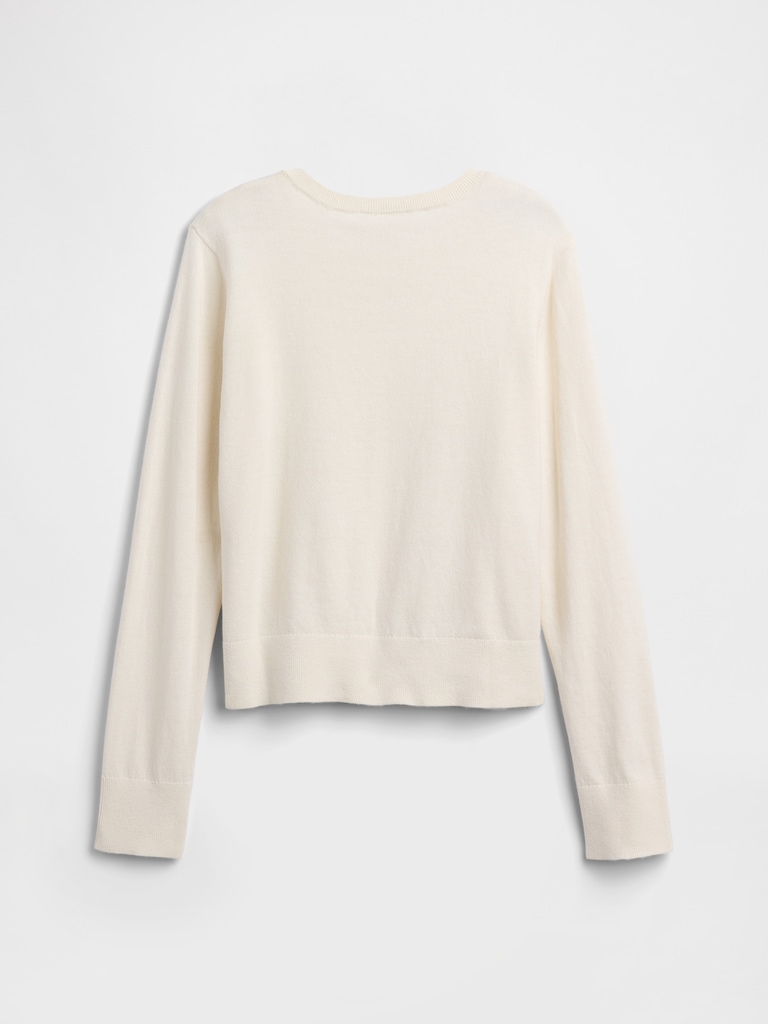 Kids Crewneck Cardigan