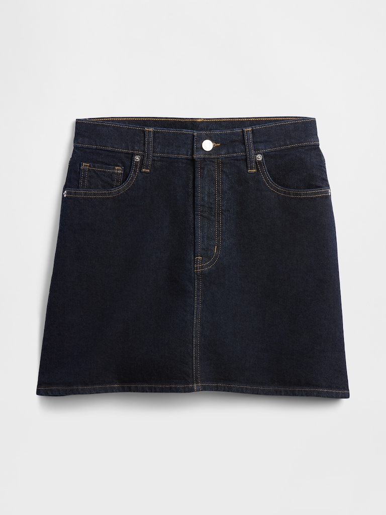 Denim Mini Skirt