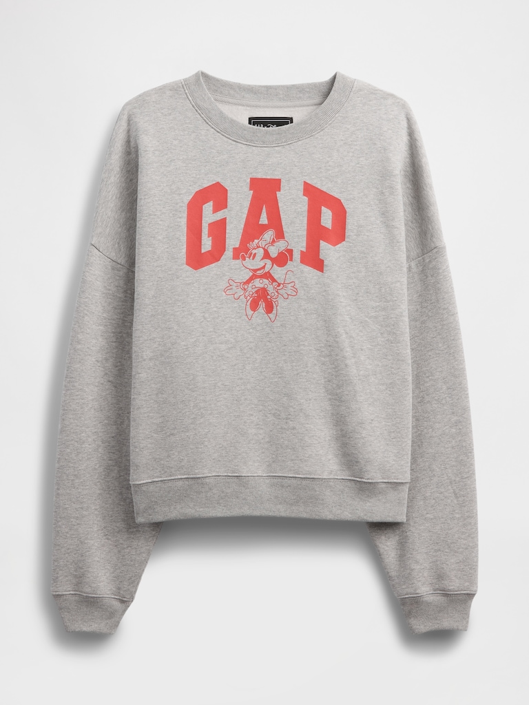 Gap × Disney Minnie Mouse Oversized Logo Sweatshirt
