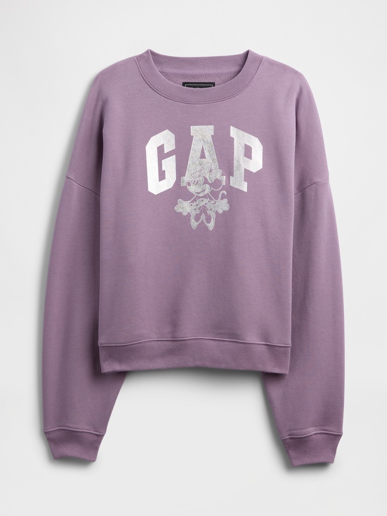 Gap × Disney Minnie Mouse Relaxed Logo Sweatshirt