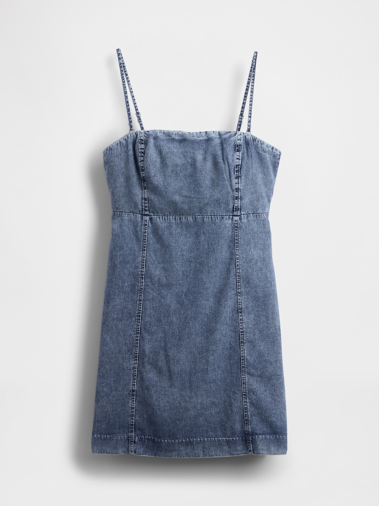 UltraSoft Denim Mini Dress