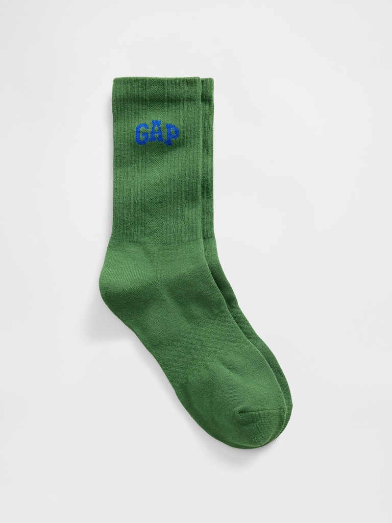 Gap Logo Athletic Crew Socks