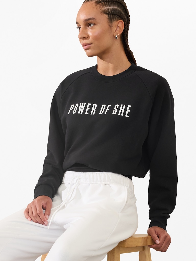 Power of She Crew Sweatshirt