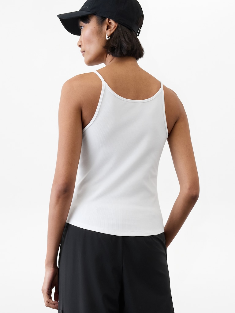 Signature Rib Thin Strap Tank