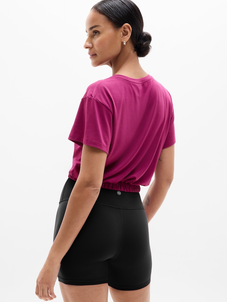 With Ease Bubble Hem Tee