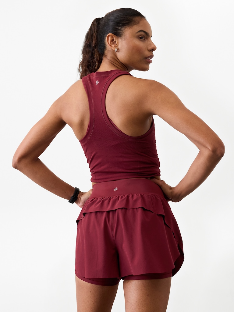 Crossover High Rise 4" Run Short