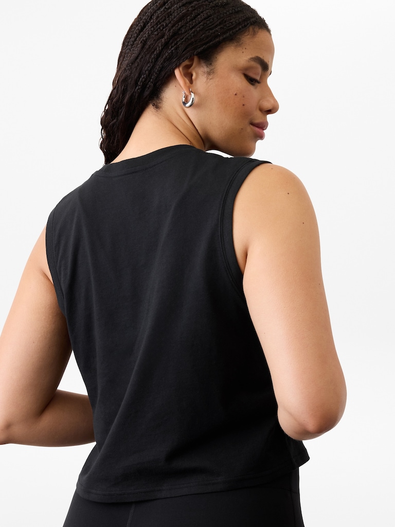 True Cotton Crop Tank