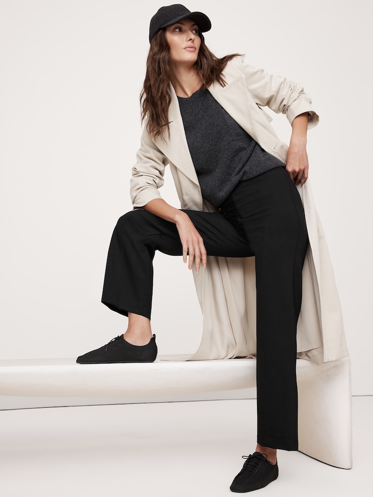 Straight Everywhere Ponte Ankle Pant
