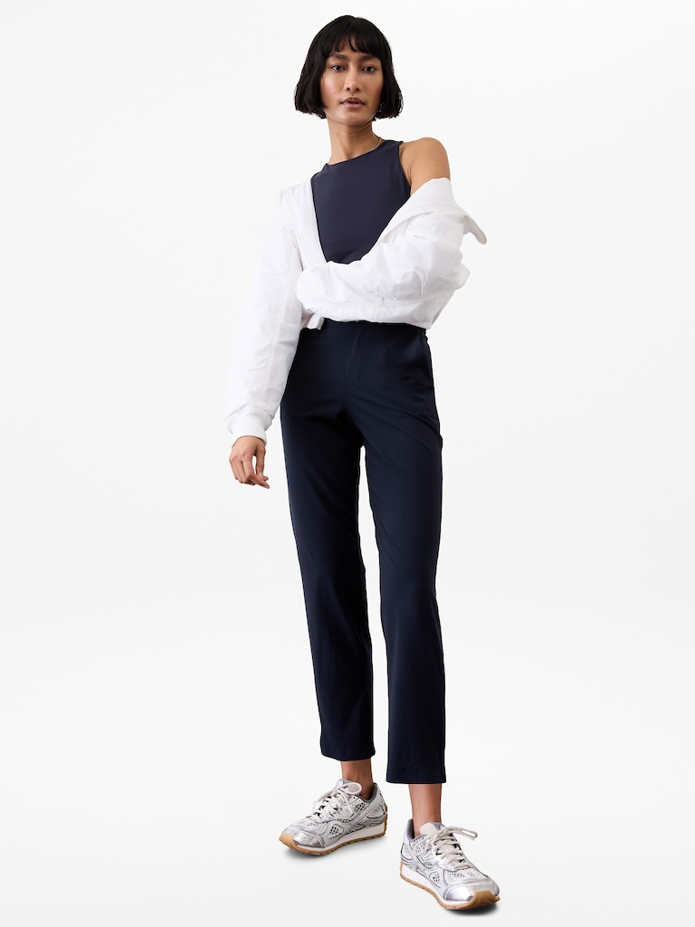 Brooklyn Mid Rise Ankle Pant