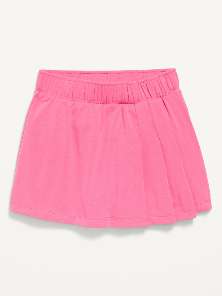 High-Waisted PowerChill Pleated Performance Skort for Girls