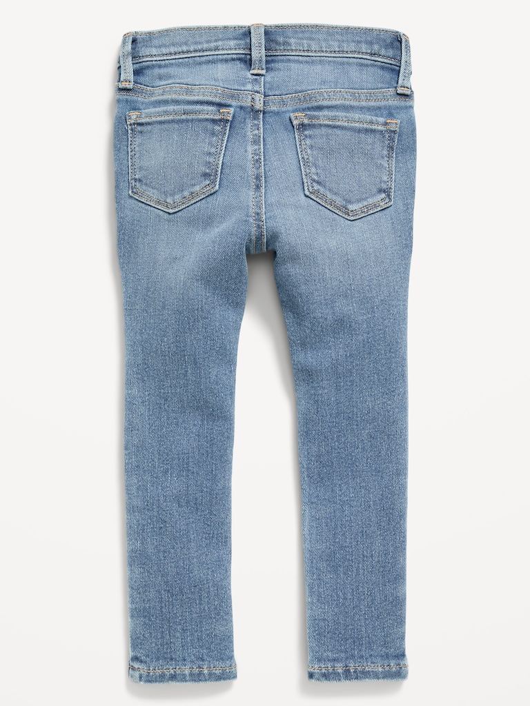 High-Waisted Rockstar 360° Stretch Jeggings for Toddler Girls