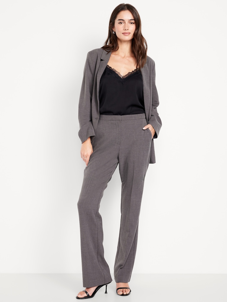 Mid-Rise Taylor Boot-Cut Pants