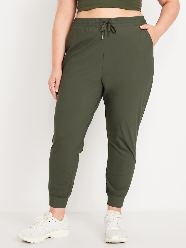 High-Waisted SleekTech Joggers