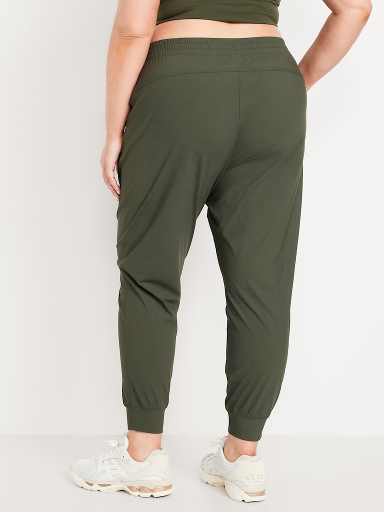 High-Waisted SleekTech Joggers